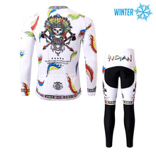 Load image into Gallery viewer, Thriller Rider Sports Bicycle Clothing Mens Cycling Jackets and Tights Winter Kit(Indian)
