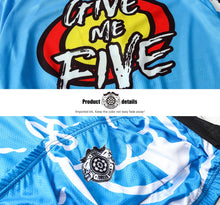 Load image into Gallery viewer, Thriller Rider Sports Bicycle Clothing Mens Cycling Jersey Long Sleeve(Give Me Five)
