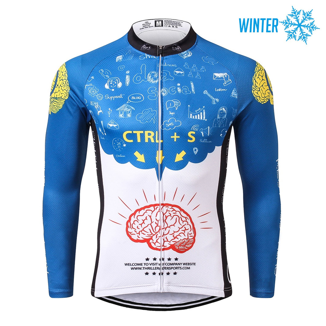 Thriller Rider Sports Bicycle Clothing Mens Cycling Jackets Winter(Rest Your Mind)