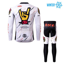 Load image into Gallery viewer, Thriller Rider Sports Bicycle Clothing Mens Cycling Jackets and Tights Winter Kit(Rock)
