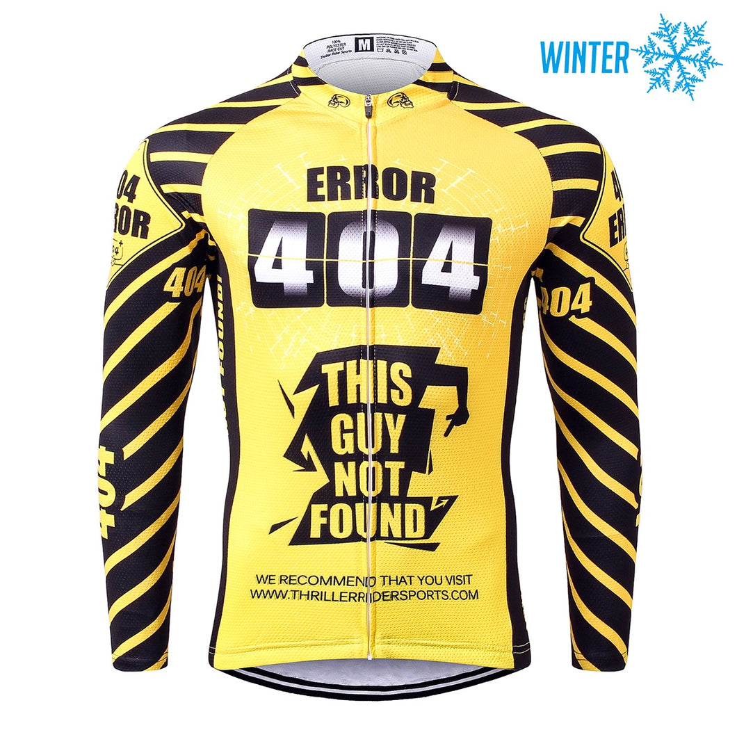 Thriller Rider Sports Bicycle Clothing Mens Cycling Jackets Winter(Error 404)