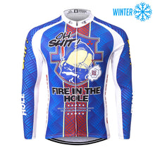 Load image into Gallery viewer, Thriller Rider Sports Bicycle Clothing Mens Cycling Jackets Winter(Fire in The Hole)
