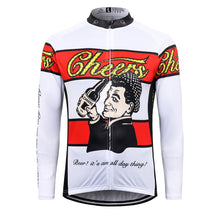 Load image into Gallery viewer, Thriller Rider Sports Bicycle Clothing Mens Cycling Jersey Long Sleeve(Cheers for Being)
