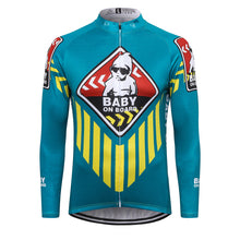 Load image into Gallery viewer, Thriller Rider Sports Bicycle Clothing Mens Cycling Jersey Long Sleeve(Baby on Board)
