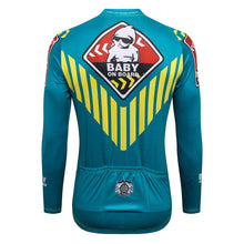 Load image into Gallery viewer, Thriller Rider Sports Bicycle Clothing Mens Cycling Jersey Long Sleeve(Baby on Board)
