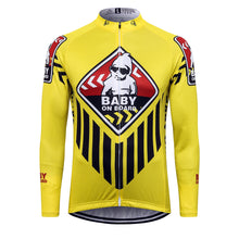 Load image into Gallery viewer, Thriller Rider Sports Bicycle Clothing Mens Cycling Jersey Long Sleeve(Baby on Board)
