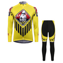 Load image into Gallery viewer, Thriller Rider Sports Bicycle Clothing Mens Cycling Jersey Long Sleeve and Trousers Kit(Baby on Board)
