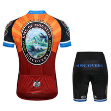 Load image into Gallery viewer, Thriller Rider Sports Bicycle Clothing Mens Cycling Jersey Short Sleeve and Shorts Kit(Discovery)
