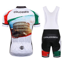 Load image into Gallery viewer, Thriller Rider Sports Bicycle Clothing Mens Cycling Jersey Short Sleeve and Bib Shorts Kit(Colosseo)
