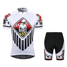 Load image into Gallery viewer, Thriller Rider Sports Bicycle Clothing Mens Cycling Jersey Short Sleeve and Shorts Kit(Baby on Board)
