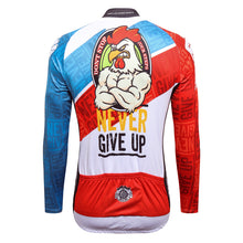 Load image into Gallery viewer, Thriller Rider Sports Bicycle Clothing Mens Cycling Jersey Long Sleeve(Never Give Up)
