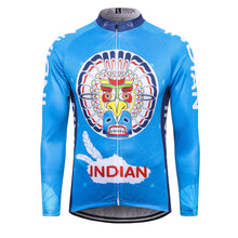 Load image into Gallery viewer, Thriller Rider Sports Bicycle Clothing Mens Cycling Jersey Long Sleeve(Indian)
