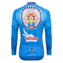 Load image into Gallery viewer, Thriller Rider Sports Bicycle Clothing Mens Cycling Jersey Long Sleeve(Indian)
