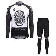 Load image into Gallery viewer, Thriller Rider Sports Bicycle Clothing Mens Cycling Jersey Long Sleeve and Trousers Kit(Ace of Spades)
