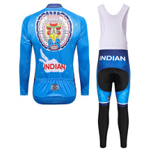 Load image into Gallery viewer, Thriller Rider Sports Bicycle Clothing Mens Cycling Jersey Long Sleeve and Bib Trousers Kit(Indian)
