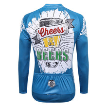 Load image into Gallery viewer, Thriller Rider Sports Bicycle Clothing Mens Cycling Jersey Long Sleeve(Cheers &amp; Beers)
