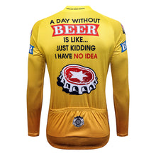 Load image into Gallery viewer, Thriller Rider Sports Bicycle Clothing Mens Cycling Jersey Long Sleeve(Beer Cap)
