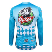 Load image into Gallery viewer, Thriller Rider Sports Bicycle Clothing Mens Cycling Jersey Long Sleeve(Cheers for Freedom)
