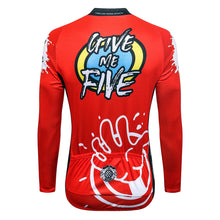 Load image into Gallery viewer, Thriller Rider Sports Bicycle Clothing Mens Cycling Jersey Long Sleeve(Give Me Five)
