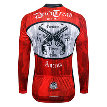 Load image into Gallery viewer, Thriller Rider Sports Bicycle Clothing Mens Cycling Jersey Long Sleeve(Don&#39;t Cread on Me)
