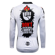 Load image into Gallery viewer, Thriller Rider Sports Bicycle Clothing Mens Cycling Jersey Long Sleeve(Don&#39;t Give Me Advice)
