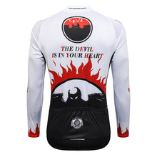 Load image into Gallery viewer, Thriller Rider Sports Bicycle Clothing Mens Cycling Jersey Long Sleeve(The Devil is in Your Heart)
