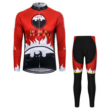 Load image into Gallery viewer, Thriller Rider Sports Bicycle Clothing Mens Cycling Jersey Long Sleeve and Trousers Kit(The Devil is in Your Heart)
