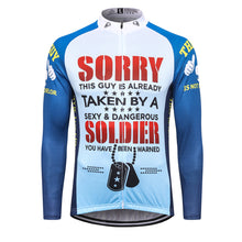 Load image into Gallery viewer, Thriller Rider Sports Bicycle Clothing Mens Cycling Jersey Long Sleeve(You Have Been Warned)
