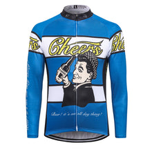 Load image into Gallery viewer, Thriller Rider Sports Bicycle Clothing Mens Cycling Jersey Long Sleeve(Cheers for Being)
