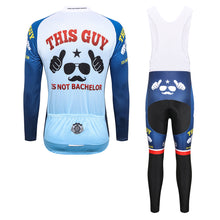 Load image into Gallery viewer, Thriller Rider Sports Bicycle Clothing Mens Cycling Jersey Long Sleeve and Bib Trousers Kit(You Have Been Warned)
