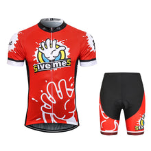 Load image into Gallery viewer, Thriller Rider Sports Bicycle Clothing Mens Cycling Jersey Short Sleeve and Shorts Kit(Give Me Five)
