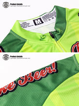 Load image into Gallery viewer, Thriller Rider Sports Bicycle Clothing Mens Cycling Jersey Short Sleeve(I Like Beer)
