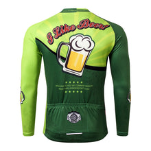 Load image into Gallery viewer, Thriller Rider Sports Bicycle Clothing Mens Cycling Jersey Long Sleeve(I Like Beer)
