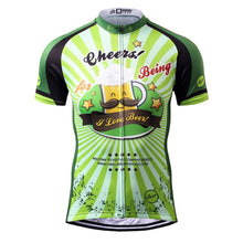 Load image into Gallery viewer, Thriller Rider Sports Bicycle Clothing Mens Cycling Jersey Short Sleeve(Cheer for Being)
