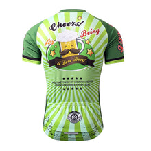 Load image into Gallery viewer, Thriller Rider Sports Bicycle Clothing Mens Cycling Jersey Short Sleeve(Cheer for Being)
