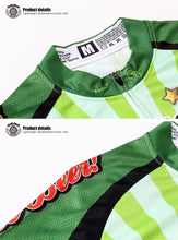 Carica l&#39;immagine nel visualizzatore di Gallery, Thriller Rider Sports Abbigliamento per Biciclette Uomo Ciclismo Giacche e Calzamaglia con Bretelle Termico/Inverno Combinazione(Cheer for Being)
