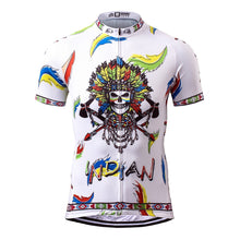 Load image into Gallery viewer, Thriller Rider Sports Bicycle Clothing Mens Cycling Jersey Short Sleeve(Indian)
