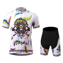 Load image into Gallery viewer, Thriller Rider Sports Bicycle Clothing Mens Cycling Jersey Short Sleeve and Shorts Kit(Indian)
