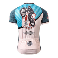 Load image into Gallery viewer, Thriller Rider Sports Bicycle Clothing Mens Cycling Jersey Short Sleeve(Feel in Your Wheels)
