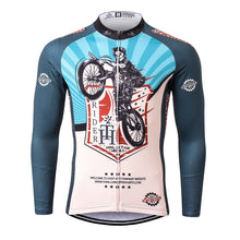 Load image into Gallery viewer, Thriller Rider Sports Bicycle Clothing Mens Cycling Jersey Long Sleeve(Feel in Your Wheels)
