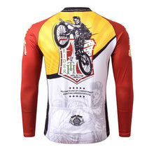 Load image into Gallery viewer, Thriller Rider Sports Bicycle Clothing Mens Cycling Jersey Long Sleeve(Feel in Your Wheels)
