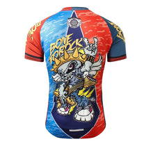 Load image into Gallery viewer, Thriller Rider Sports Bicycle Clothing Mens Cycling Jersey Short Sleeve(Bone to Rock)
