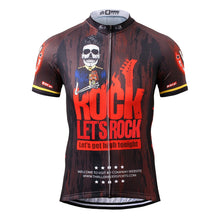 Load image into Gallery viewer, Thriller Rider Sports Bicycle Clothing Mens Cycling Jersey Short Sleeve(Let&#39;s Rock)
