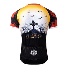 Load image into Gallery viewer, Thriller Rider Sports Bicycle Clothing Mens Cycling Jersey Short Sleeve(Ghost Castle)
