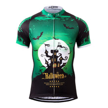 Load image into Gallery viewer, Thriller Rider Sports Bicycle Clothing Mens Cycling Jersey Short Sleeve(Ghost Castle)
