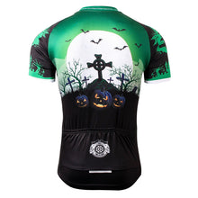 Load image into Gallery viewer, Thriller Rider Sports Bicycle Clothing Mens Cycling Jersey Short Sleeve(Ghost Castle)
