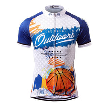 Load image into Gallery viewer, Thriller Rider Sports Bicycle Clothing Mens Cycling Jersey Short Sleeve(The Great Outdoor)
