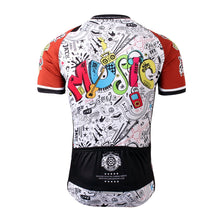 Load image into Gallery viewer, Thriller Rider Sports Bicycle Clothing Mens Cycling Jersey Short Sleeve(Love Music)
