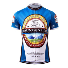 Load image into Gallery viewer, Thriller Rider Sports Bicycle Clothing Mens Cycling Jersey Short Sleeve(Mountian Bike Bicycle Club)
