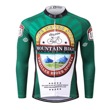 Load image into Gallery viewer, Thriller Rider Sports Bicycle Clothing Mens Cycling Jersey Long Sleeve(Mountian Bike Bicycle Club)
